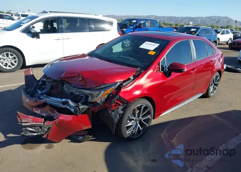 2022 Toyota Corolla Se 6Mt from USA, damaged, VIN 5YFM4MCE6NP134299